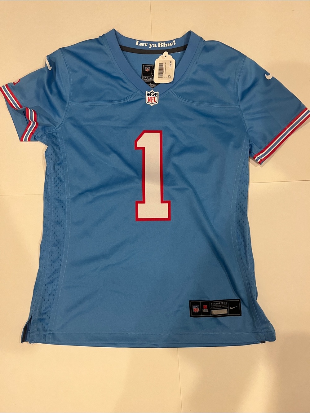 Nike Cam Ward Women's Football Jersey with White & Red Accents